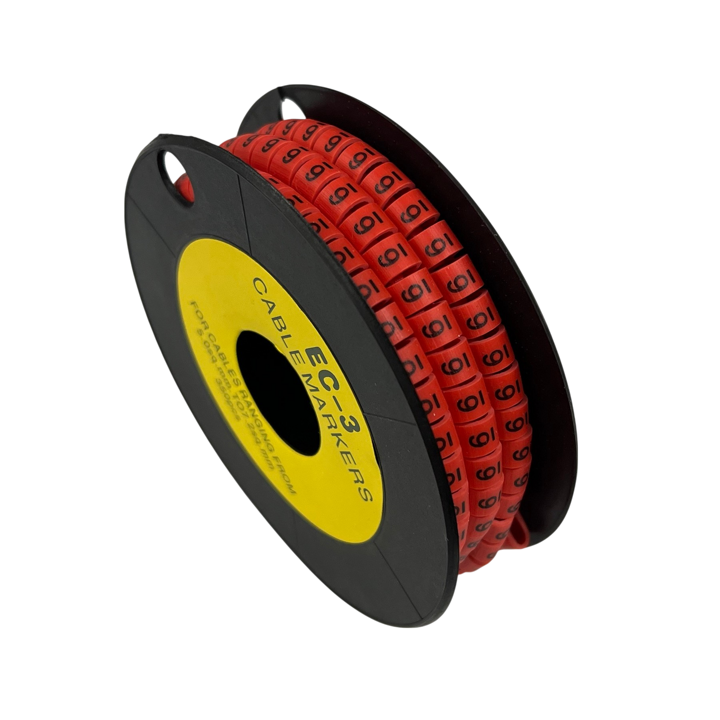 Grippes (6) Cable Marker Red 5.0mm to 7.2mm 350pcs