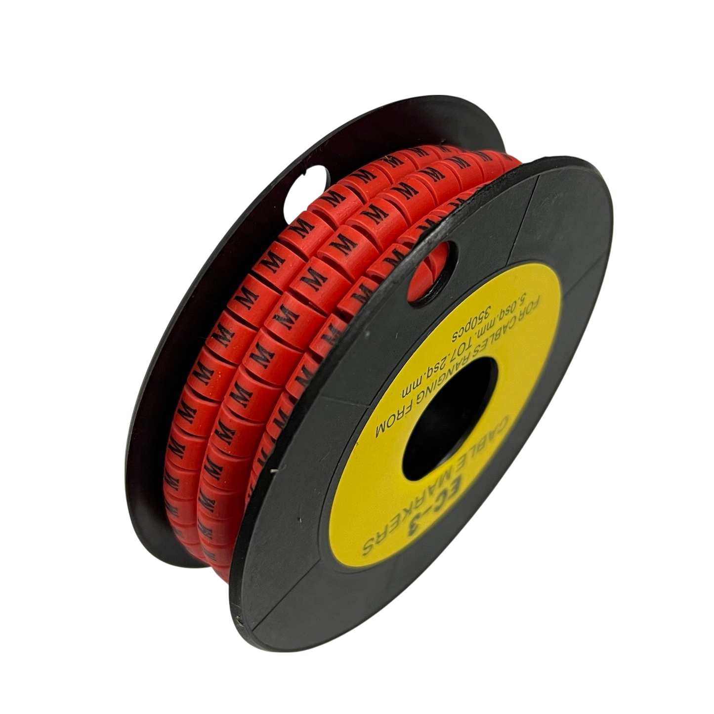 Grippes (M) Cable Marker Red 5.0mm to 7.2mm 350pcs