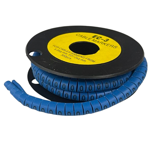 Grippes (0) Cable Marker 5.0mm to 7.2mm (350pcs) Blue EC-3B(0)
