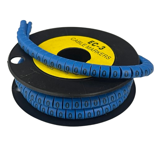 Grippes (0) Cable Marker 5.0mm to 7.2mm (350pcs) Blue EC-3B(0)