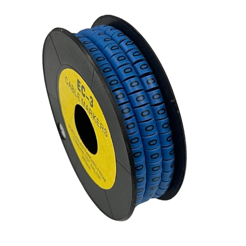 Grippes (0) Cable Marker 5.0mm to 7.2mm (350pcs) Blue EC-3B(0)