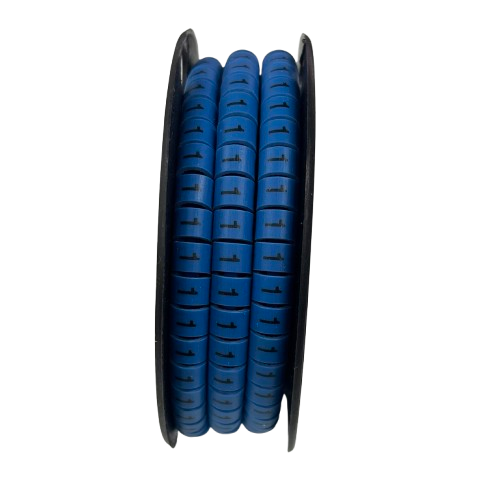Grippes (1) Cable Marker 5.0mm to 7.2mm (350pcs) Blue EC-3B(1)