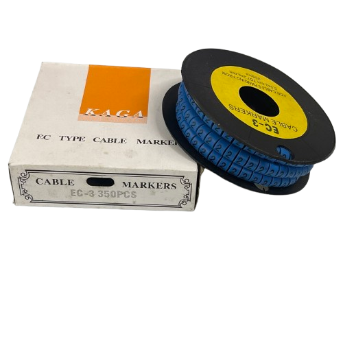 Grippes (2) Cable Marker 5.0mm to 7.2mm (350pcs) Blue EC-3B(2)