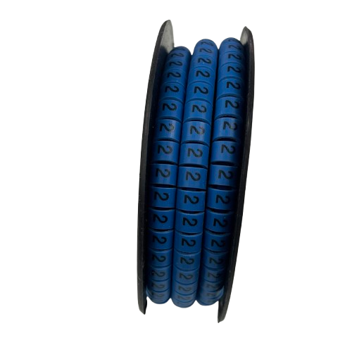 Grippes (2) Cable Marker 5.0mm to 7.2mm (350pcs) Blue EC-3B(2)
