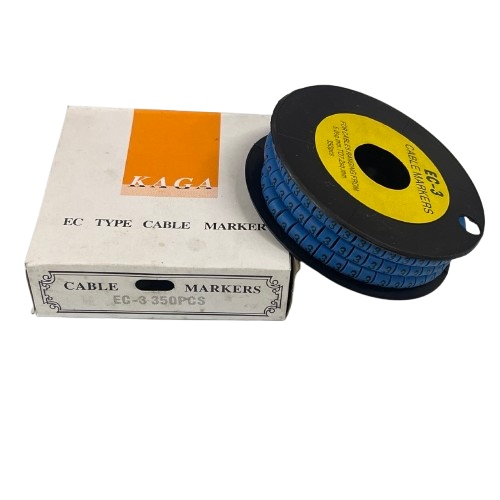 Grippes (3) Cable Marker 5.0mm to 7.2mm (350pcs) Blue EC-3B(3)