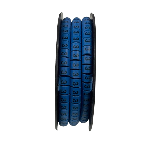 Grippes (3) Cable Marker 5.0mm to 7.2mm (350pcs) Blue EC-3B(3)