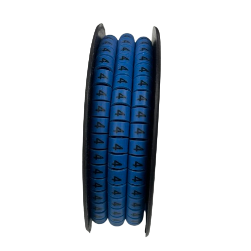 Grippes (4) Cable Marker 5.0mm to 7.2mm (350pcs) Blue