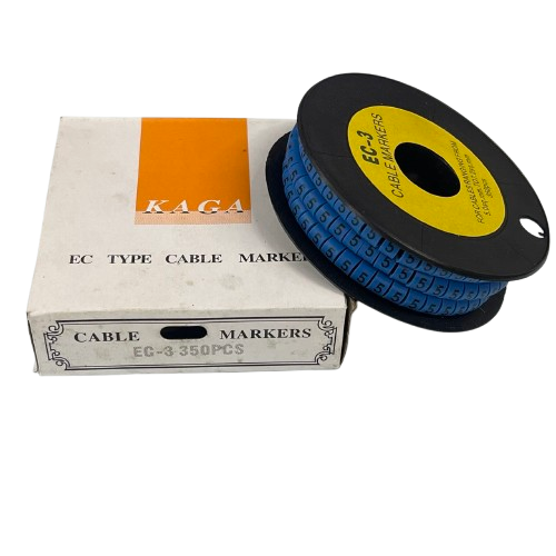 Grippes (5) Cable Marker 5.0mm to 7.2mm (350pcs) Blue