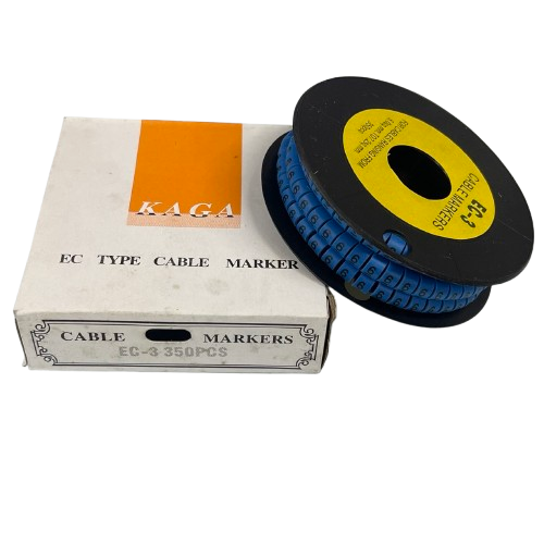 Grippes (6) Cable Marker 5.0mm to 7.2mm (350pcs) Blue