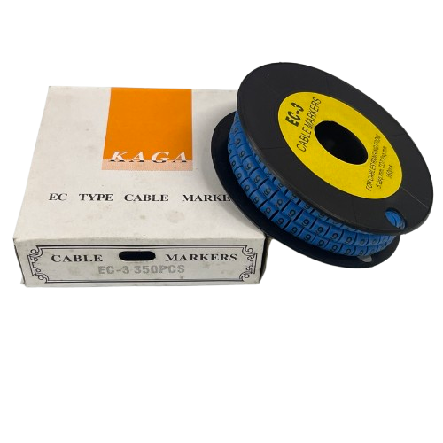 Grippes (9) Cable Marker 5.0mm to 7.2mm (350pcs) Blue