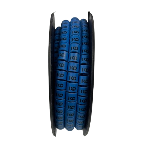 Grippes (9) Cable Marker 5.0mm to 7.2mm (350pcs) Blue