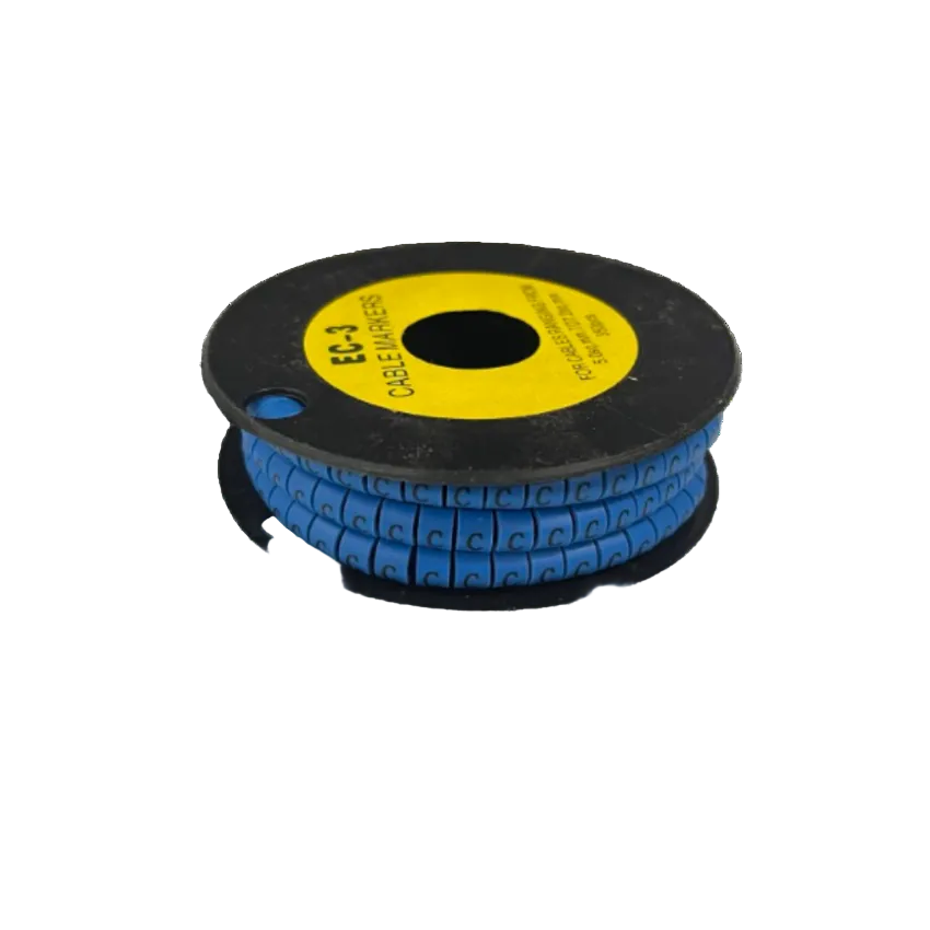 Grippes (C) Cable Marker 5.0mm to 7.2mm (350pcs) BlueEC-3B(C) Wire Tagging