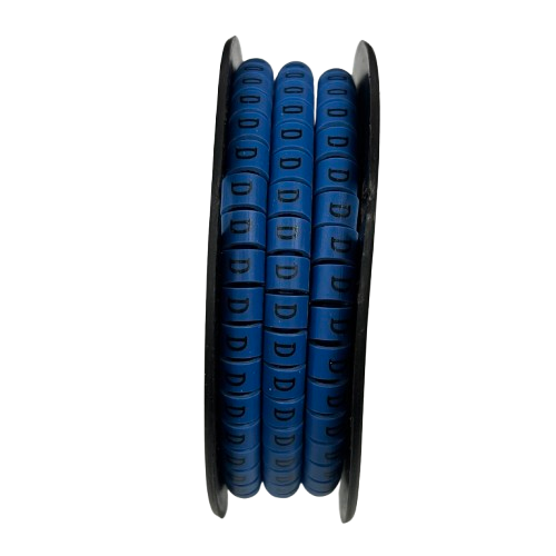 Grippes (D) Cable Marker 5.0mm to 7.2mm (350pcs) Blue EC-3B(D)