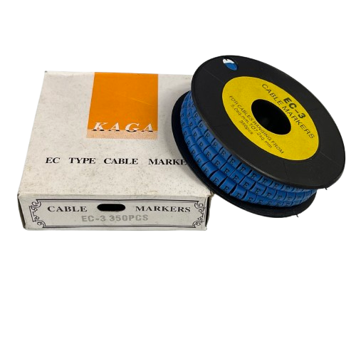Grippes (E) Cable Marker 5.0mm to 7.2mm (350pcs) Blue EC-3B(E)