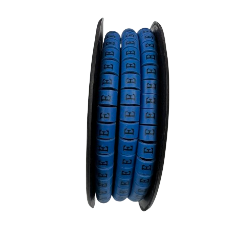 Grippes (E) Cable Marker 5.0mm to 7.2mm (350pcs) Blue EC-3B(E)