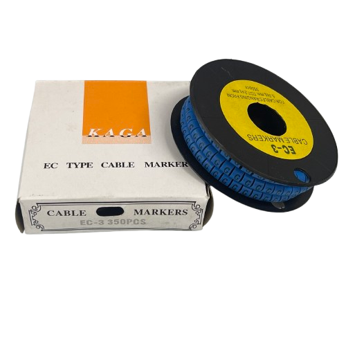 Grippes (G) Cable Marker 5.0mm to 7.2mm (350pcs) Blue EC-3B(G)
