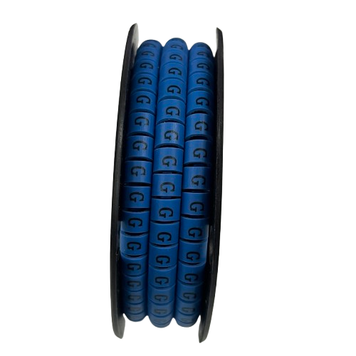 Grippes (G) Cable Marker 5.0mm to 7.2mm (350pcs) Blue EC-3B(G)