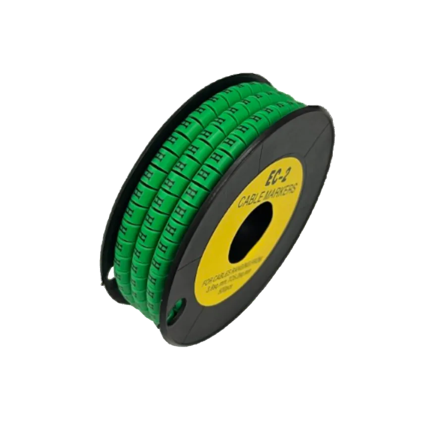Grippes (H) Cable Marker 3.6mm to 5.2mm 500pcs EC-2G Wire Tagging