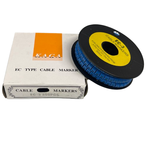 Grippes (H) Cable Marker 5.0mm to 7.2mm (350pcs) Blue
