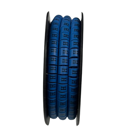 Grippes (H) Cable Marker 5.0mm to 7.2mm (350pcs) Blue