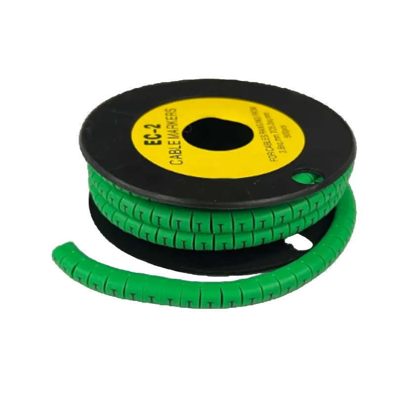 Grippes (I) Cable Marker 3.6mm to 5.2mm 500pcs EC-2G Wire Tagging