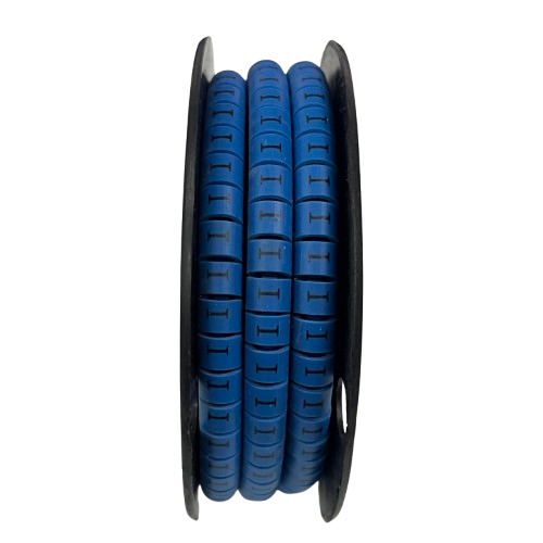 Grippes (I) Cable Marker 5.0mm to 7.2mm (350pcs) Blue EC-3B(I)