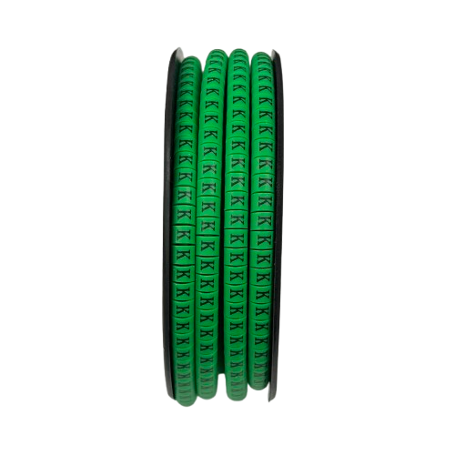 Cable (K) Marker EC-1 Green 2.6mm to 4.2mm 1000pcs 1 Roll EC-1G(K)