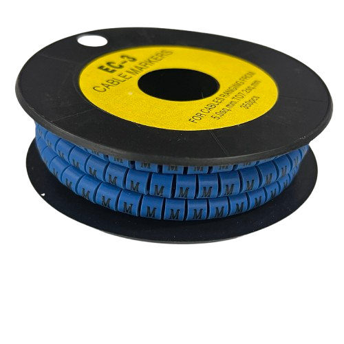 Grippes (M) Cable Marker 5.0mm to 7.2mm (350pcs) Blue