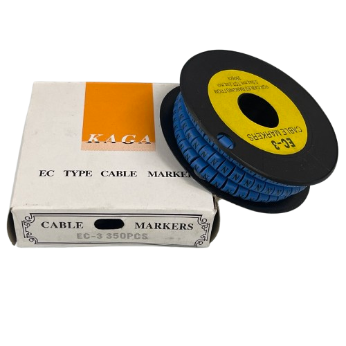 Grippes (N) Cable Marker 5.0mm to 7.2mm (350pcs) Blue