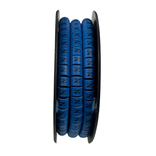 Grippes (N) Cable Marker 5.0mm to 7.2mm (350pcs) Blue