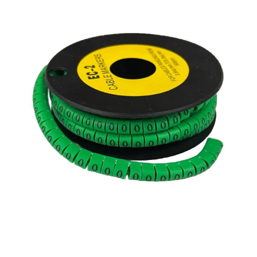 Grippes (O) Cable Marker 3.6mm to 5.2mm 500pcs EC-2G Wire Tagging