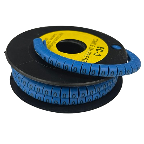 Grippes (O) Cable Marker 5.0mm to 7.2mm (350pcs) Blue