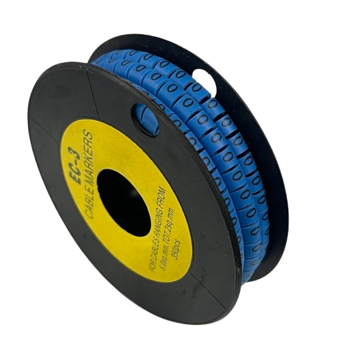 Grippes (O) Cable Marker 5.0mm to 7.2mm (350pcs) Blue