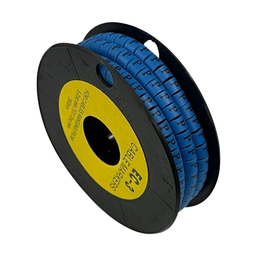 Grippes (P) Cable Marker 5.0mm to 7.2mm (350pcs) Blue