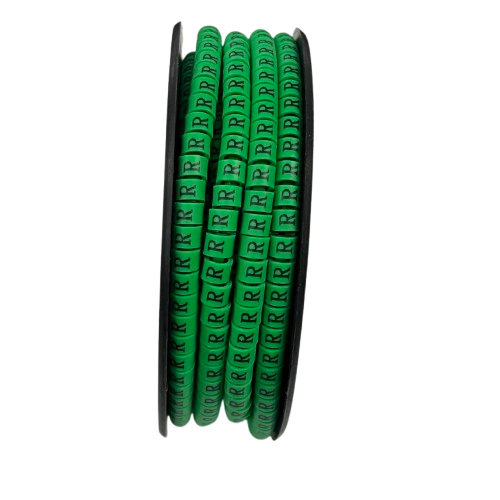 Cable (R) Marker EC-1 Green 2.6mm to 4.2mm 1000pcs 1 Roll EC-1G(R)