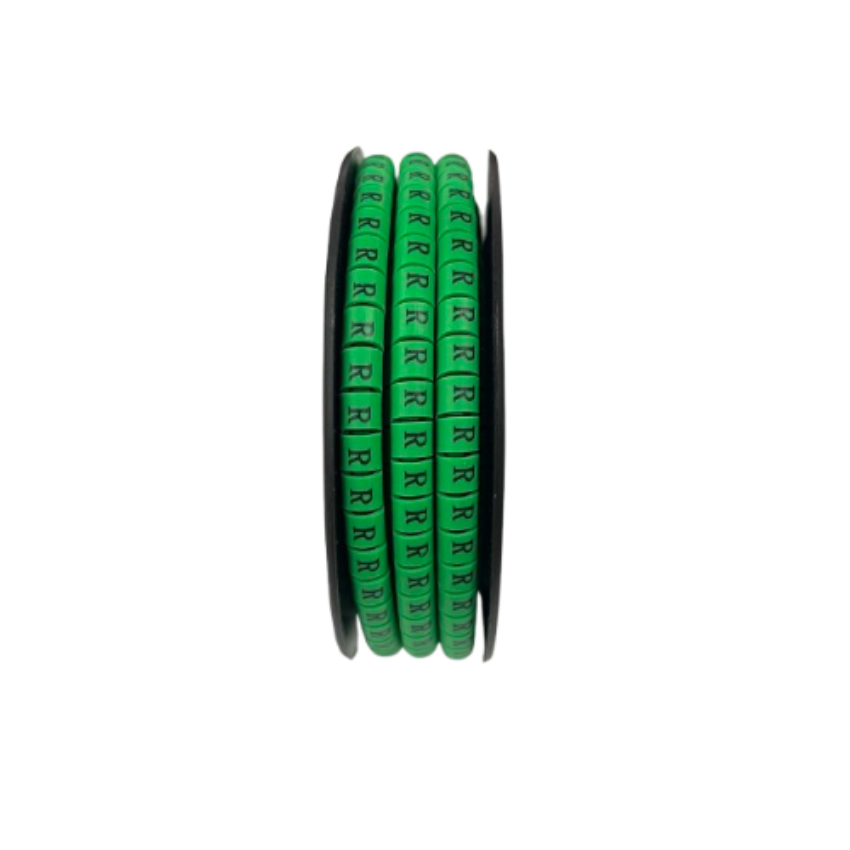 Grippes (R) Cable Marker 3.6mm to 5.2mm 500pcs EC-2G Wire Tagging