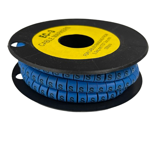 Grippes (S) Cable Marker 5.0mm to 7.2mm (350pcs) Blue