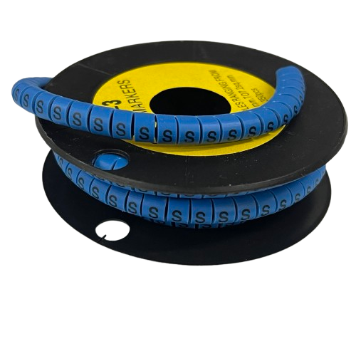 Grippes (S) Cable Marker 5.0mm to 7.2mm (350pcs) Blue
