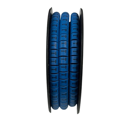Grippes (T) Cable Marker 5.0mm to 7.2mm (350pcs) Blue EC-3B(T)
