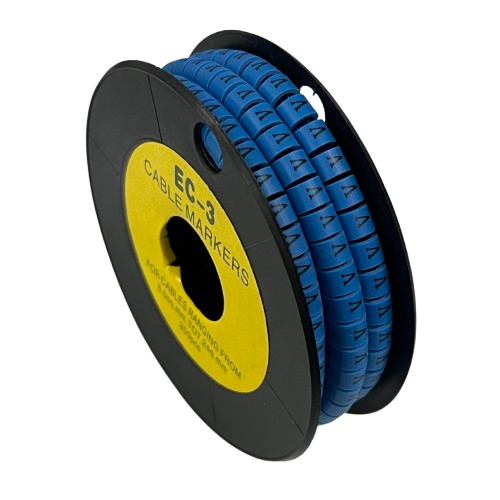 Grippes (V) Cable Marker 5.0mm to 7.2mm (350pcs) Blue