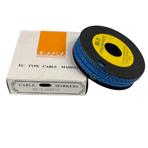 Grippes (W) Cable Marker 5.0mm to 7.2mm (350pcs) Blue