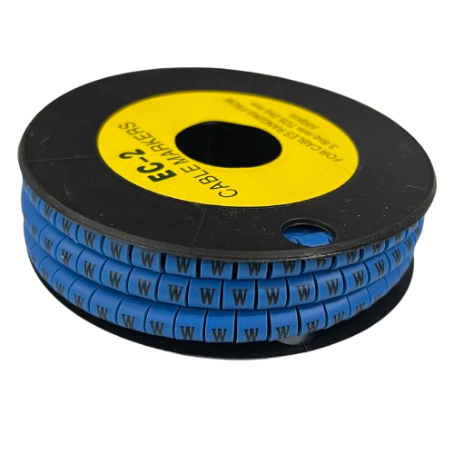 Grippes (W) Cable Marker 5.0mm to 7.2mm (350pcs) Blue