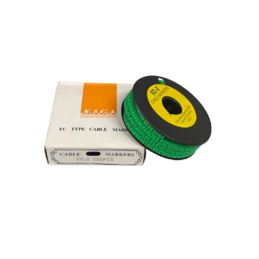 Grippes (Y) Cable Marker 3.6mm to 5.2mm 500pcs EC-2G Wire Tagging