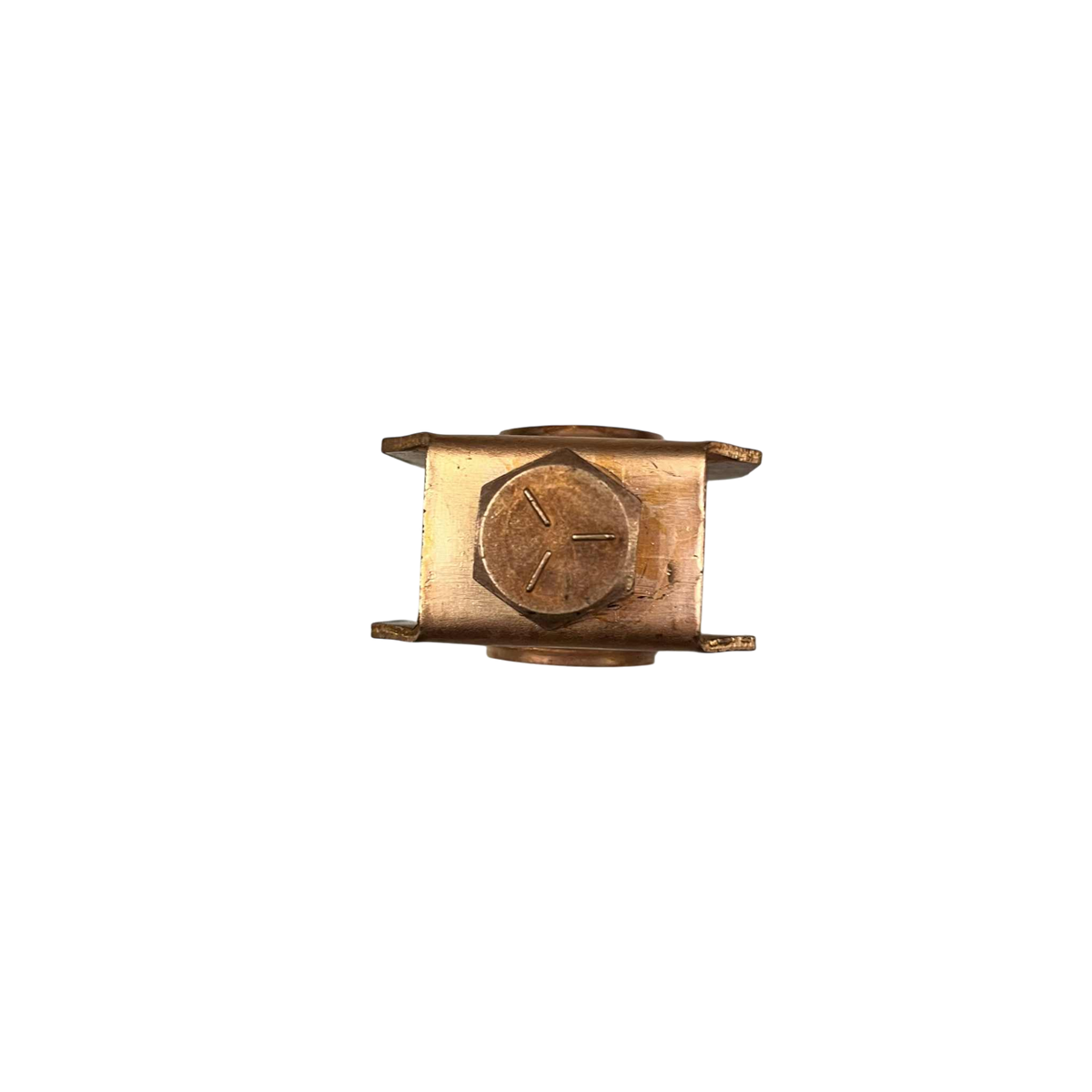 Grounding Rod Clamp 3/4 Size 19mm (Copper Plated)