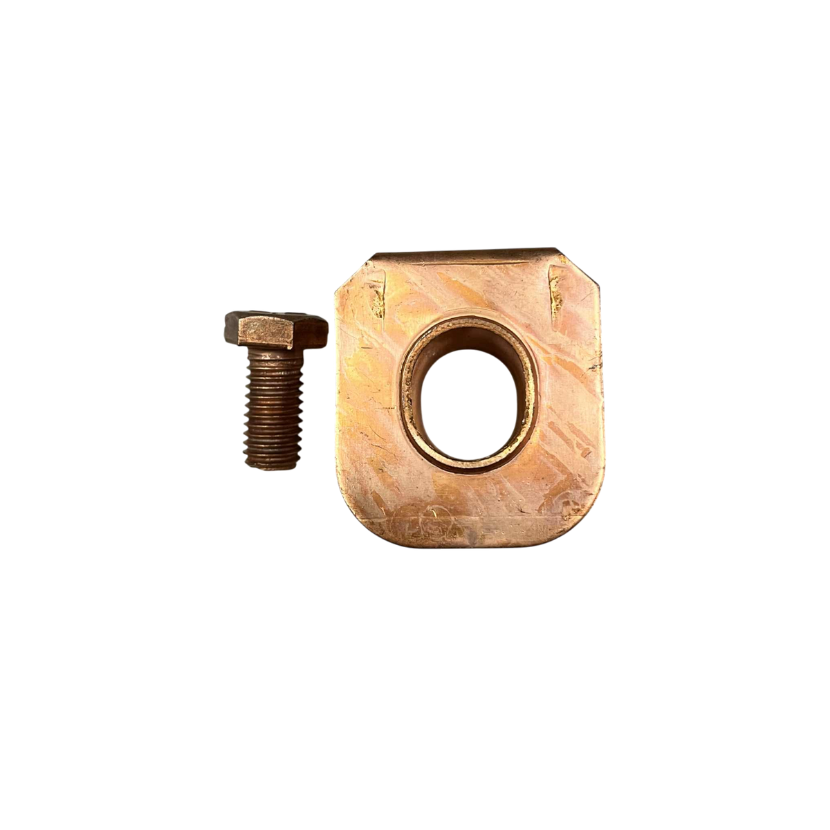 Grounding Rod Clamp 3/4 Size 19mm (Copper Plated)