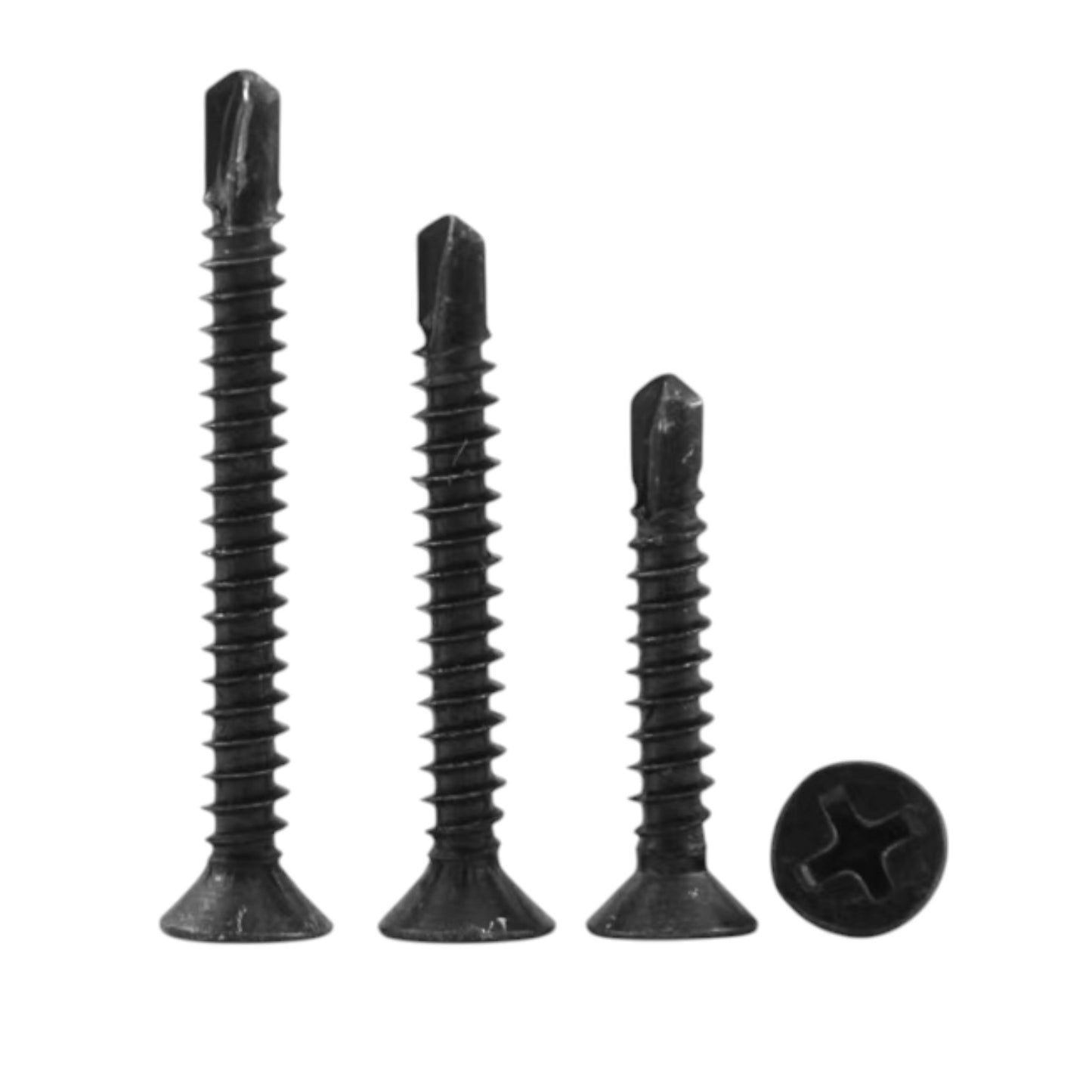 Gypsum Screw for Metal 4 Inches CAA-GSM-Steel4 Black Screw for Metal Parring 1Pc