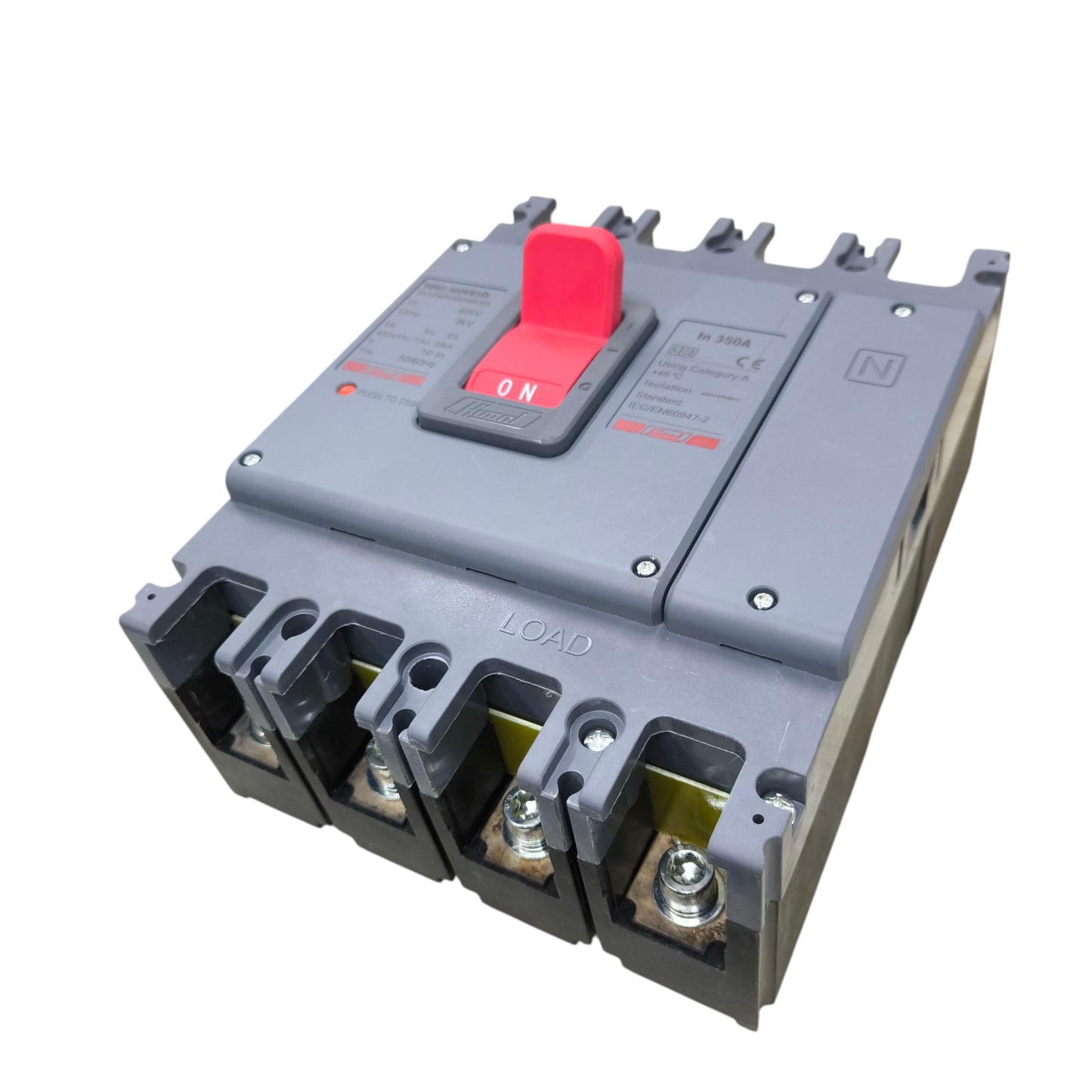 Himel 350A 4 Pole 220V 70 KAIC 400V Industrial Circuit Breaker MCCB HDM3400N350B3XX