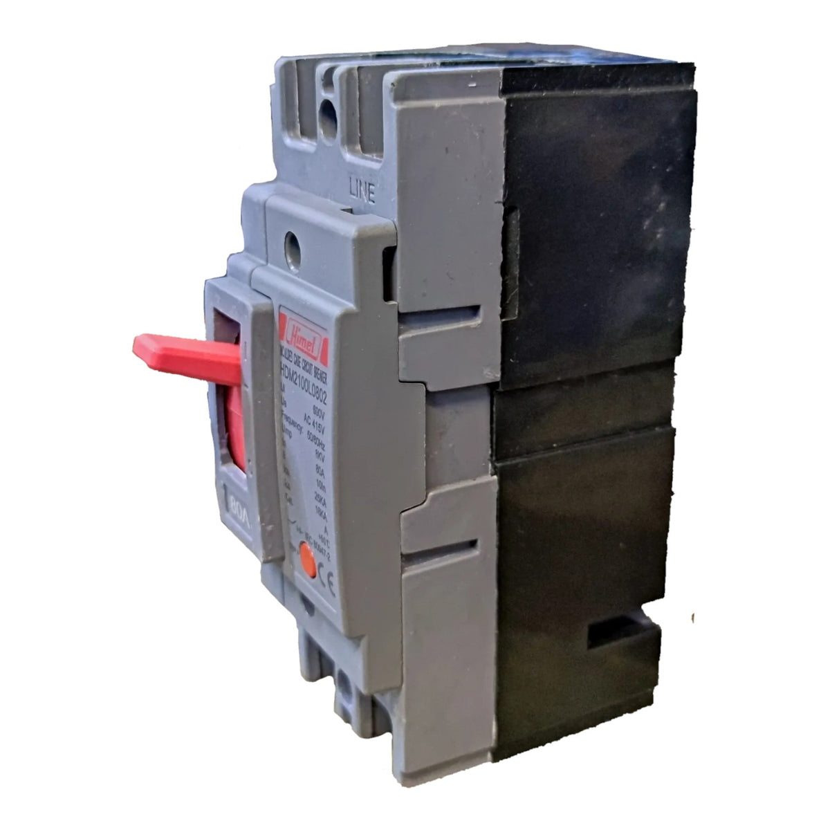 Himel 50A 2 Pole Molded Case Circuit Breaker 30 KAIC 250V MCCB Industrial Circuit Breaker HDM2125L0502 Electx Electrical Supply