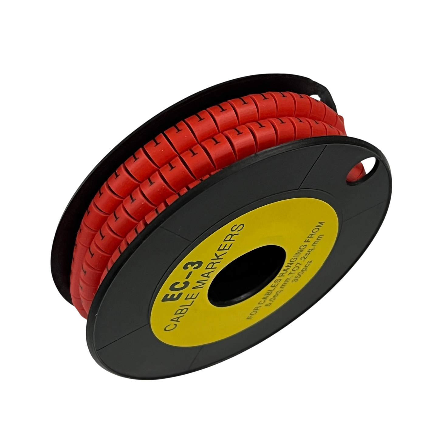 Grippes (I) Cable Marker Red 5.0mm to 7.2mm 350pcs