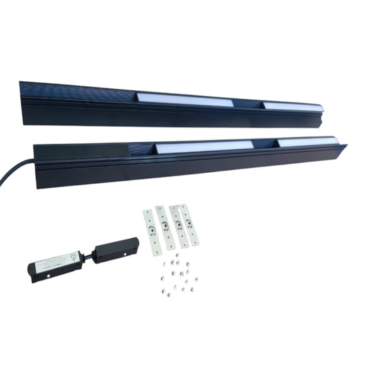 ILLUMIQ TERRA Magnetic Track Light 2 Meters 26mm with 4pcs 12W LED Flood Track Light 220V Daylight 6500K